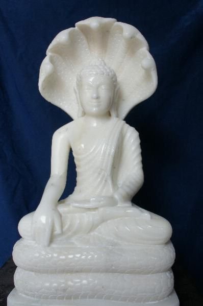Marble Buddha Statue 01