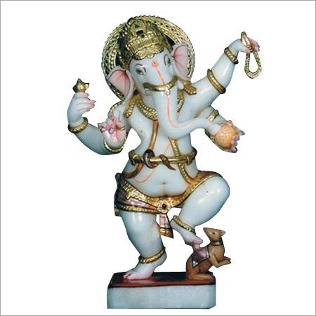 Marble Ganesha Statue 06