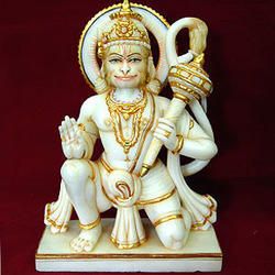 Marble Hanuman Statue 02
