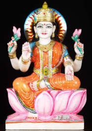 Marble Laxmi Maa Statue 04