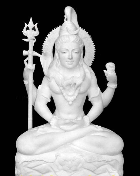 Marble Shiva Statue 02