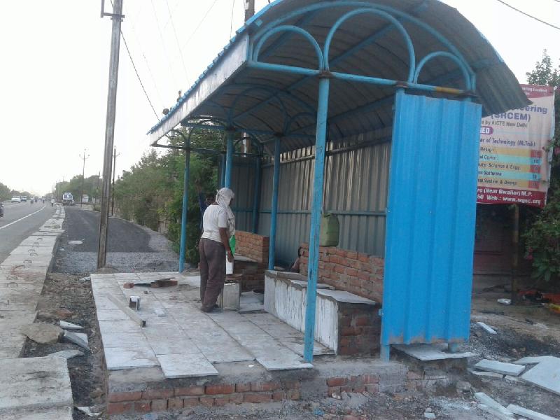 Bus Shelter Fabrication 03