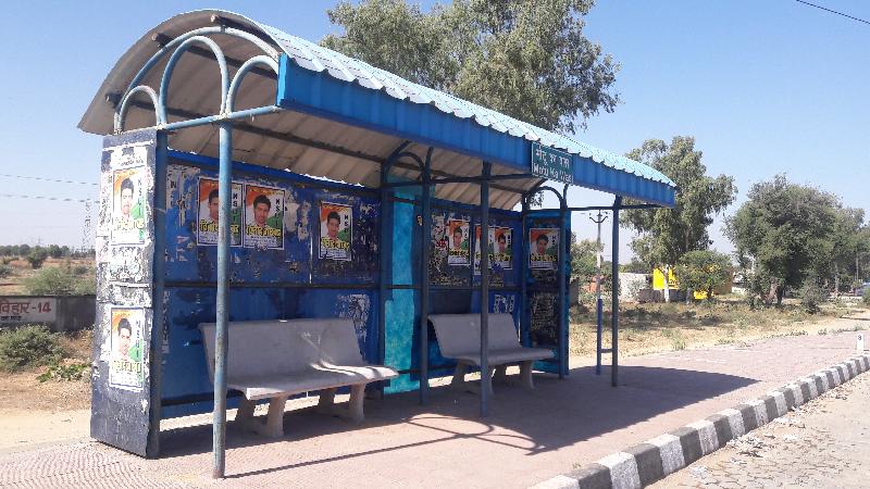 Bus Shelter Fabrication 06