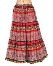 Ladies Long Skirt 01