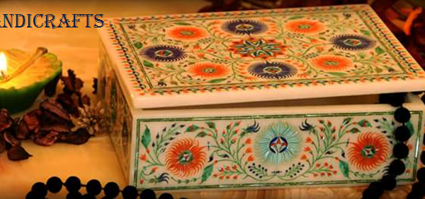 NM20019 Marble Jewellery Box