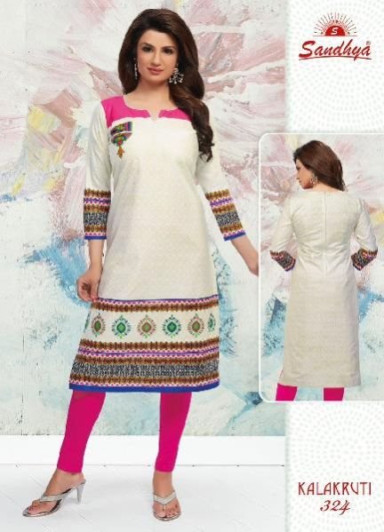 Designer Cotton Kurtis (324)