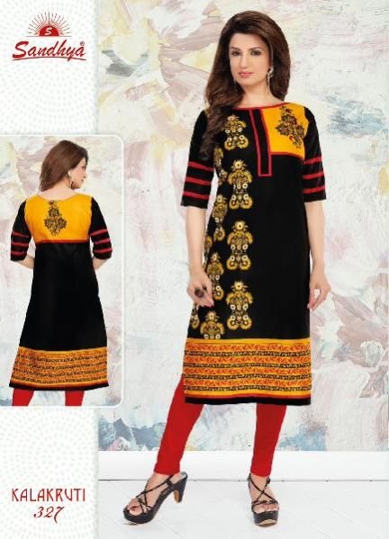Designer Cotton Kurtis (327)