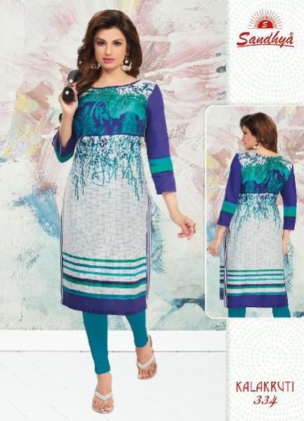 Designer Cotton Kurtis (334)