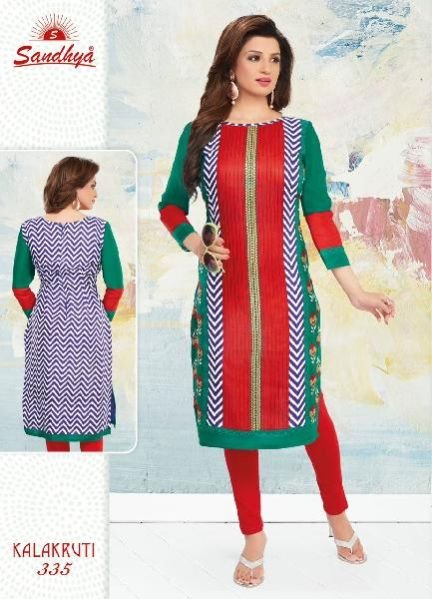 Designer Cotton Kurtis (335)