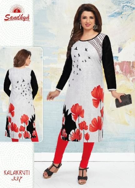Designer Cotton Kurtis (337)