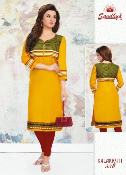 Designer Cotton Kurtis (338)