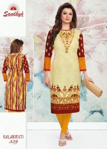Designer Cotton Kurtis (339)