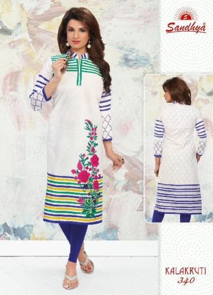 Designer Cotton Kurtis (340)