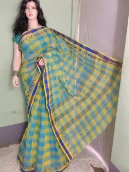Cotton Handloom Tant Saree 03