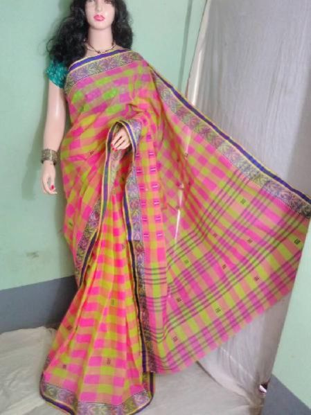 Cotton Handloom Tant Saree 06