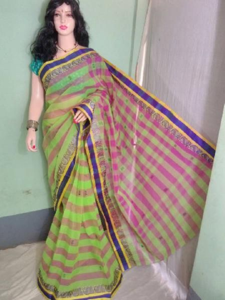 Cotton Handloom Tant Saree 07