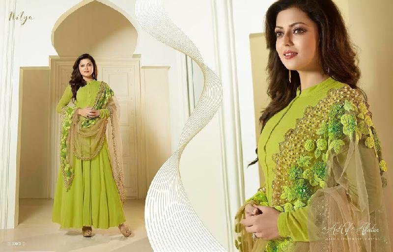 Designer Anarkali Suit (99009)
