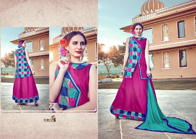 Designer Anarkali Suit (ST-0022)