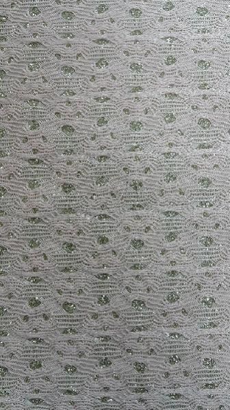 Fancy Flocked Fabric 05