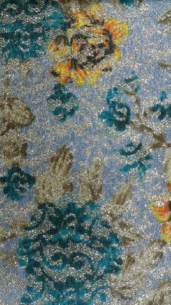 Printed Flocked Fabric 10