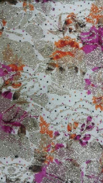 Printed Flocked Fabric 13