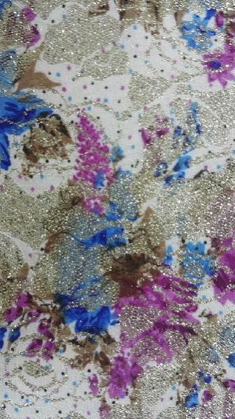 Printed Flocked Fabric 15