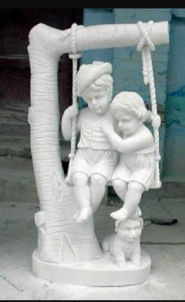 White Marble Sculpture 03