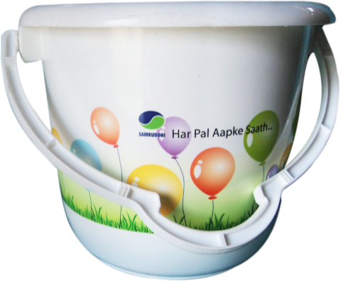 Sanskruti 3 Ltr Samruddhi Plastic Bucket