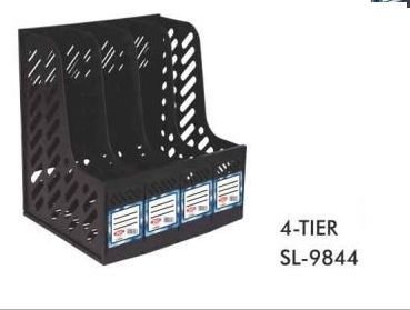 SL-9844 4 -Tier Desk File Rack