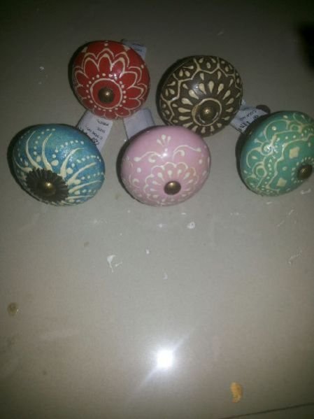 Handicraft Ceramic Knob 02