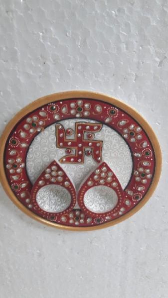 Marble Pooja Thali 01