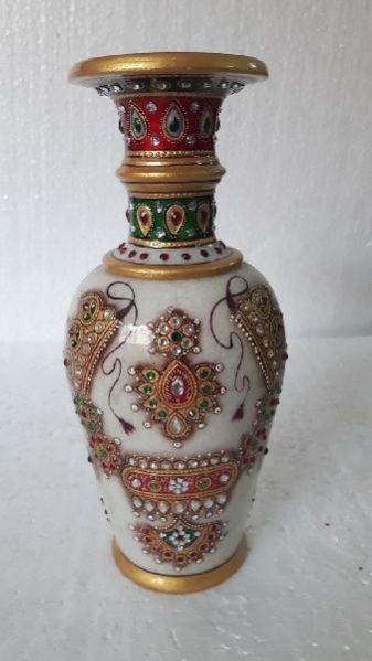 Marble Flower Pot 03