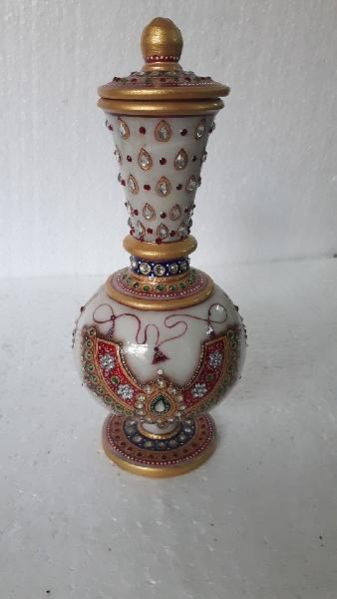 Marble Flower Pot 04