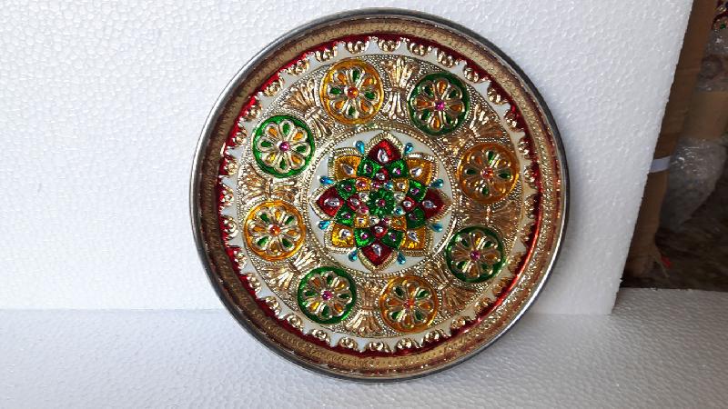 Meenakari Pooja Thali 03