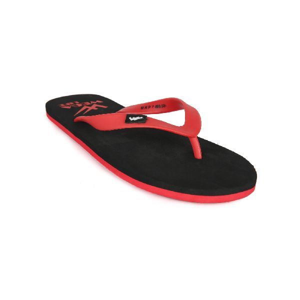 Black & Red Mens Slipper