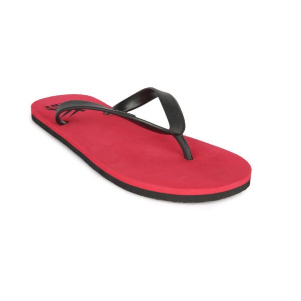 Black & Red Mens Slipper
