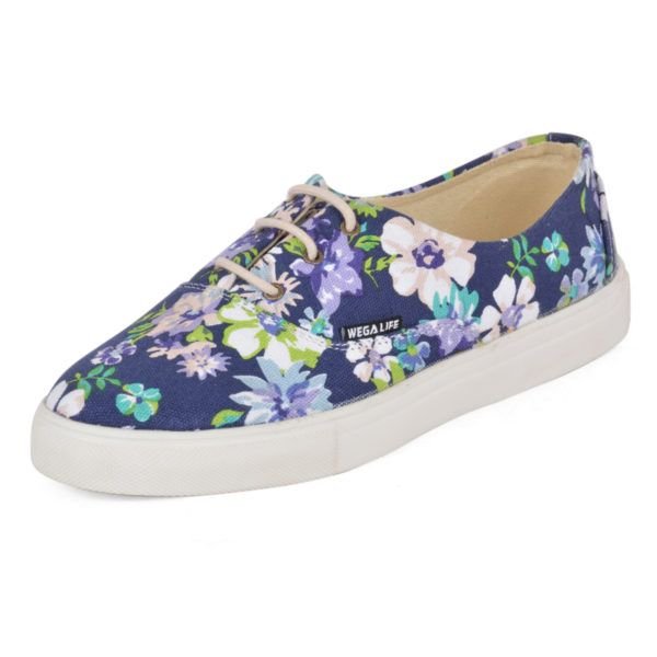 Printed Black Ladies Sneaker