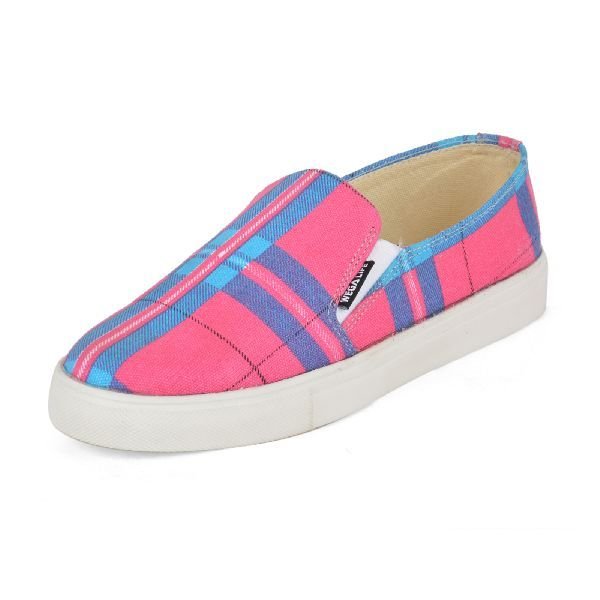 Striped Pink Ladies Sneaker