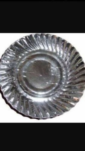 8 Inch Silver Laminated Paper Plate