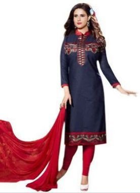 Printed Unstitched Suit 01