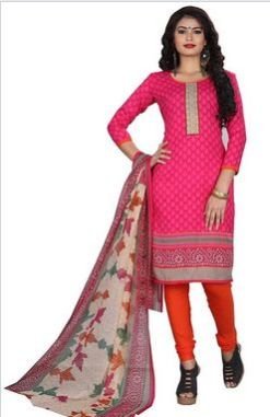 Printed Unstitched Suit 05