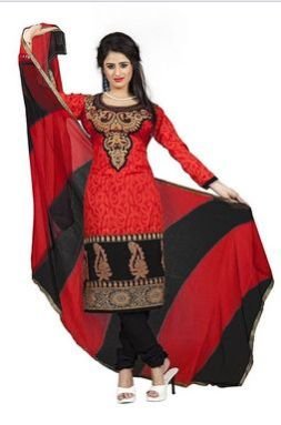 Printed Unstitched Suit 06