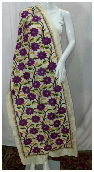 Kantha Stitch Dupatta 03