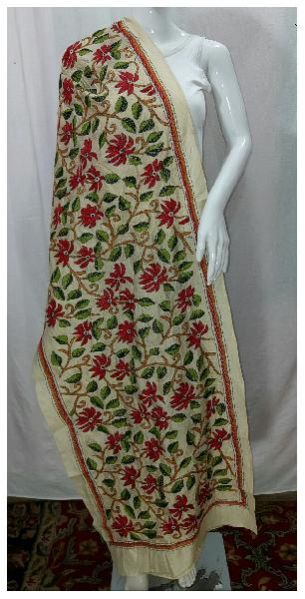 Kantha Stitch Dupatta 14