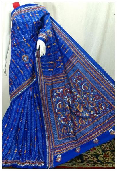 Kantha Stitch Saree 03