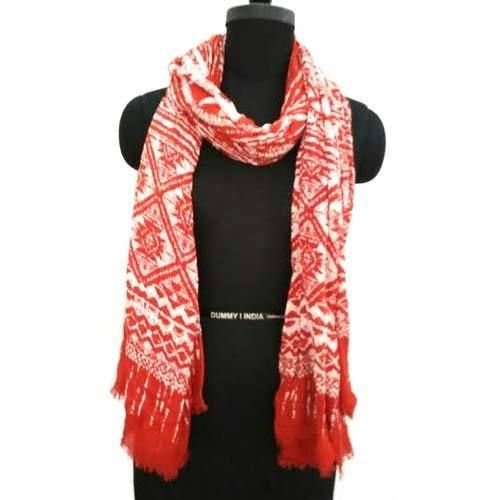 Printed Cotton Scarf 01