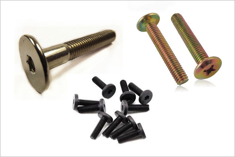 Flat Head Screws 02
