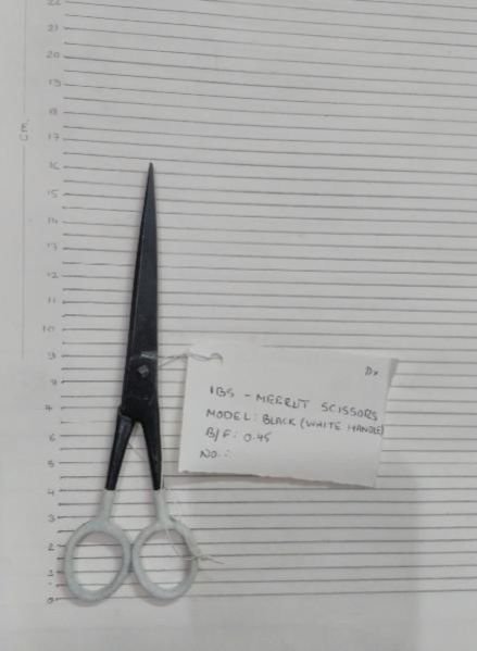 IBS MS BL LFHW Barber Scissor