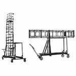Telescopic Tiltable Tower Ladder