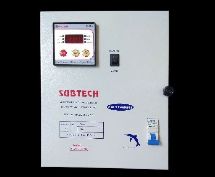Super Royal Single Phase Motor Starter Control Panel